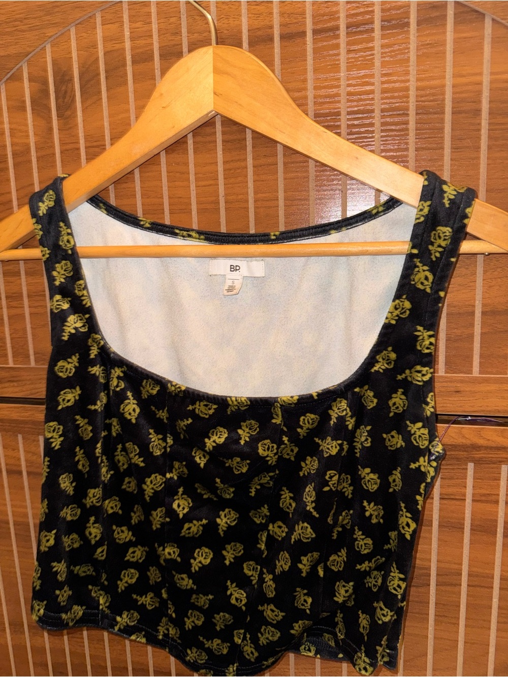 BP Nordstrom Velvet Corset Women’s Tank Top